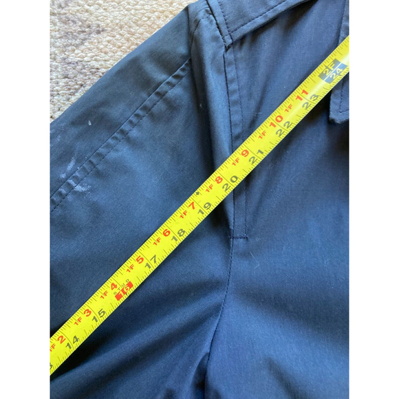 VINTAGE US Army Coat Mens 38R Blue Lined All Weather Removable Liner 80s - Picture 9 of 10